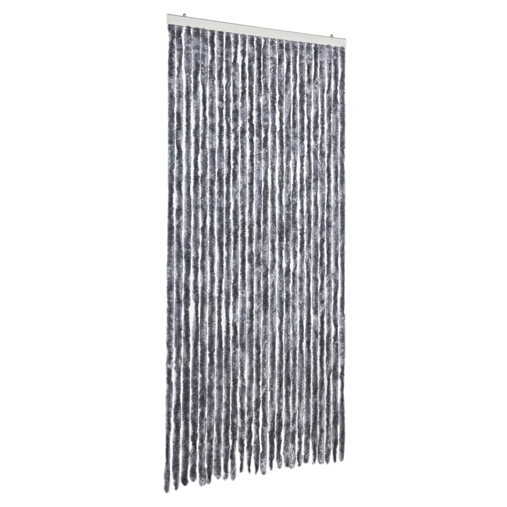 Fly Curtain Silver 100x200 cm Chenille